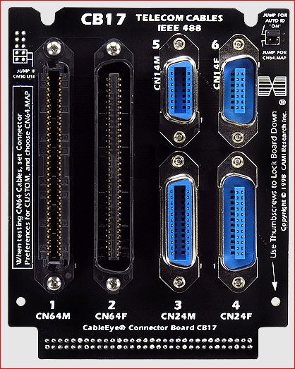 CableEye 747 / CB17 Interface-Platine (CN14, CN24-IEEE488, CN64)