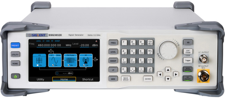 Siglent SSG3032X Signalgenerator / Der SSG3032X Signalgenerator bietet eine normale analoge Modulation wie AM, FM und PM.