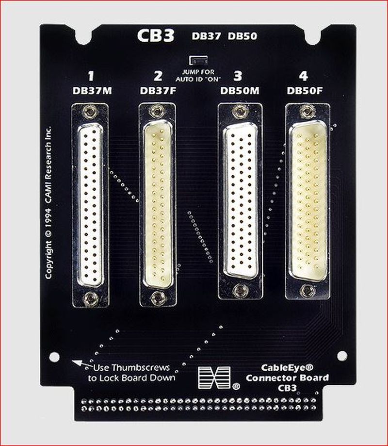 CableEye 733 / CB3 Interface-Platine (DB37, DB50)