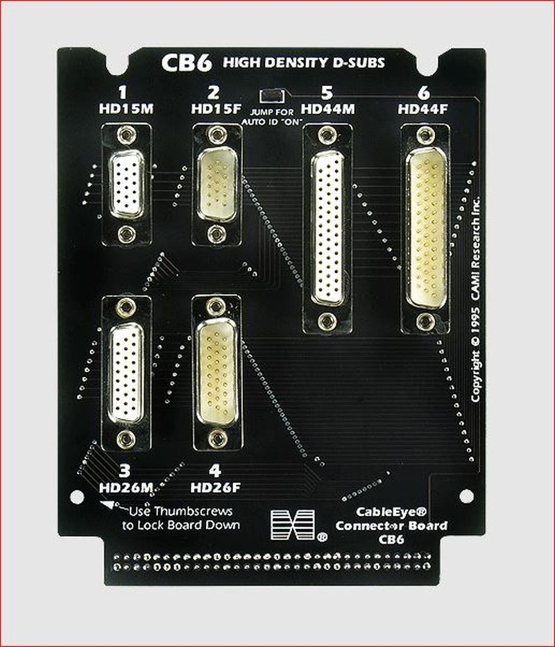 CableEye 736 / CB6 Interface-Platine (HD15, HD26, HD44)