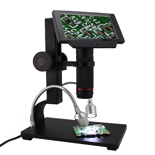 Andonstar ADSM302 / Digital-Mikroskop mit 5"-LCD, Full-HD, HDMI/AV, 560-fache Vergrößerung